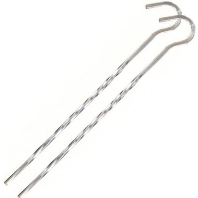 PRO-FORCE Kolík stanový kroucený OCELOVÝ 18 cm 10ks – Zboží Dáma