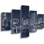 Obraz pětidílný 5D - 150 x 100 cm - Manhattan, New York City. Manhattan, New York. – Zboží Mobilmania