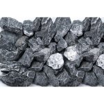 Mramorové kamenivo černobílé 25-50 mm 25 kg PE pytel – Zboží Mobilmania