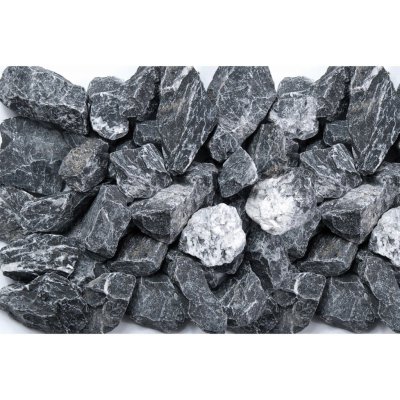 Mramorové kamenivo černobílé 25-50 mm 25 kg PE pytel – Zboží Mobilmania