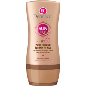 Dermacol Sun Kids voděodolné mléko na opalování SPF50 200 ml