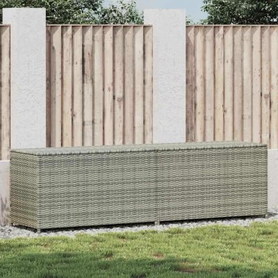 vidaXL polyratan 200 x 50 x 60 cm šedý 46476 – Zboží Mobilmania