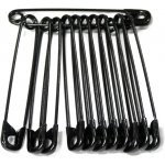 Koh-I-Noor Špendlík zavírací 60mm svazek 12ks černý – Hledejceny.cz