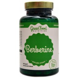 GreenFood Nutrition Berberine Hcl 60 vegan kapslí