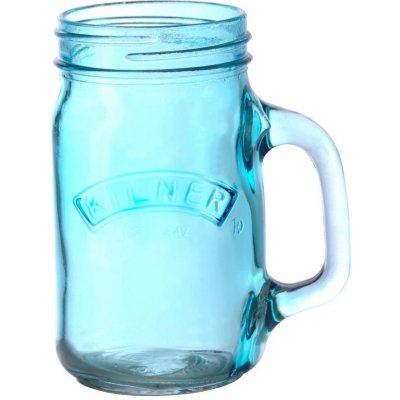 Kilner džbánek s rukojetí modrý 400 ml