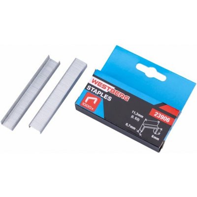 Spony 6mm 1000ks/box – Hledejceny.cz