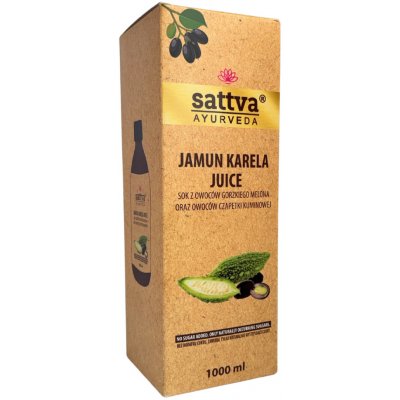Sattva Jamun Karela džus 1 l – Hledejceny.cz