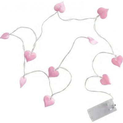 Toybit Světelný řetěz Rose heart 150cm SDTB2582 – Hledejceny.cz