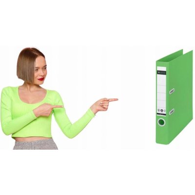 Esselte Pákový pořadač CO2 neutrální - A4, šíře hřbetu 5 cm, zelený – Zbozi.Blesk.cz