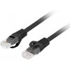 síťový kabel Lanberg PCU6-10CU-0050-BK patch, CAT.6, UTP, LSZH, CU, 0.5m, černý