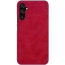 Pouzdro a kryt na mobilní telefon Pouzdro Nillkin Qin Book Samsung Galaxy A34 5G Red
