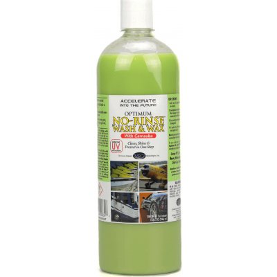 Optimum No Rinse Wash & Wax 947 ml