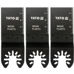 YATO pilový list na ponor. řezy bimetalovýpro multifunkční nářa, 28,5mm dřevo, plast, kov , sada 3ks – Zboží Mobilmania