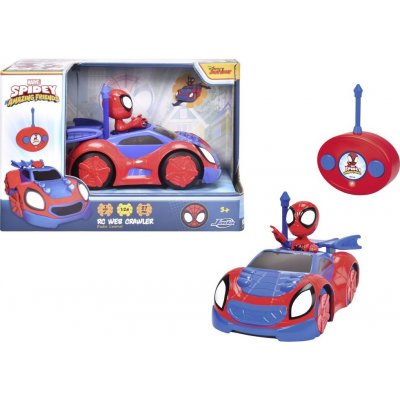 Dickie Toys 203223000 Spidey Web Crawler 1:24 RC model auta elektrický silniční model – Zboží Mobilmania