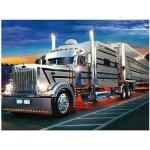 Norimpex Diamantové malování Stříbrný kamion 30 x 40 cm – Zbozi.Blesk.cz