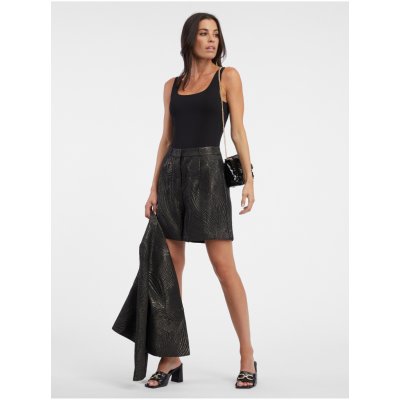 Orsay dámské vzorované kraťasy černé – Hledejceny.cz