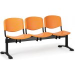 Euroseat plastová lavice do čekáren ISO, 3-sedák + stolek – Zboží Mobilmania