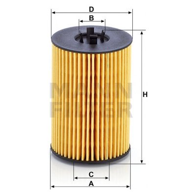 MANN FILTER Olejový filtr HU 7020 z – Hledejceny.cz