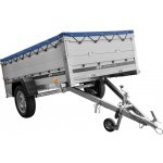 Unitrailer Garden 230 KIPP ALU s bočnicemi BIS, rámem H-0 a modrým krytem