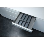 AGOFORM Příborník SEPARADO do zásuvky hloubky 500 mm čedičově šedá VPP Pro vnější šířku skříňky: od 400 mm, Příborník vhodný k: uložení příborů – Sleviste.cz