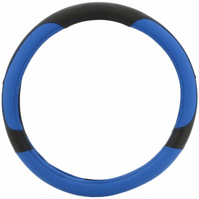 Compass Univerzální potah volantu COLOR LINE 37 - 39 cm černo / modrý - – Zboží Mobilmania