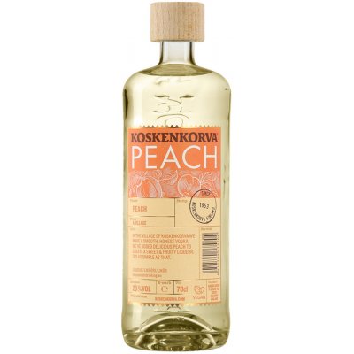Koskenkorva Peach 1 l (holá láhev) – Zboží Dáma