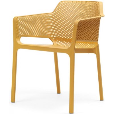 Zahradní židle NARDI NET hořčicově žlutá