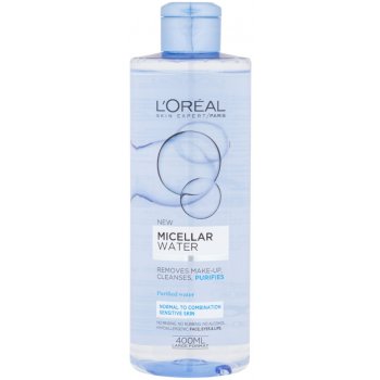 L'Oréal Micellar Water micelární voda pro normální až smíšenou, citlivou pleť 400 ml