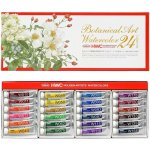 Botanical Holbein Sada akvarelových barev 24 x 5 ml – Hledejceny.cz