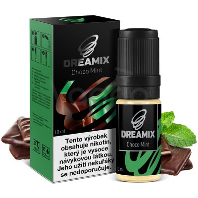 Dreamix Čokoláda s mátou 10 ml 12 mg – Zboží Mobilmania