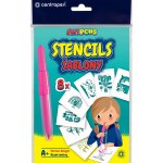 Centropen Šablony A5 Mix motivů 8 ks – Zbozi.Blesk.cz