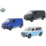 Kids Globe Traffic VW Transporter 13,5cm kov zpětný chod 3barvy – Zbozi.Blesk.cz