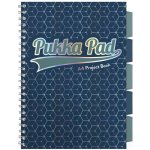 Pukka Pad projektový blok Glee A4, papír 80g tmavě modrý 100 listů – Zboží Živě