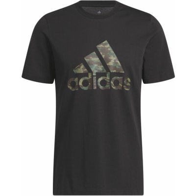 adidas pánské tričko CAMO G T HS3215 černá – Zboží Mobilmania