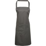 Premier Zástěra Colours PR 154 s laclem a kapsou na břiše COT39015467099-dark grey Šedá tmavá – Hledejceny.cz