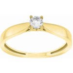 Brilio Silver Pozlacený zásnubní GR114Y – Zboží Mobilmania