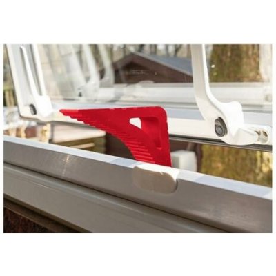 dveřní a okenní zarážka DOOR STOPPER Red - červená, N5017 – Zboží Dáma