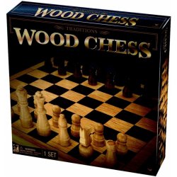 Alltoys Klasické dřevěné šachy