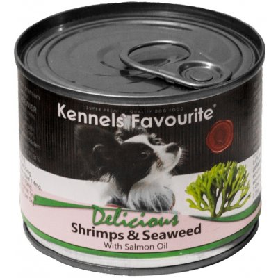 Kennels' Favourite krevety & mořská řasa s lososovým olejem 200 g – Zboží Mobilmania