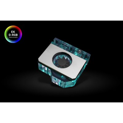 EK Water Blocks EK-Quantum Scalar Flow Indicator Bottom-To-Top D-RGB - Nickel 3831109829752 – Hledejceny.cz