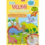 Baloušek Fakt velká omalovánka DINOSAUŘI 341984 – Zboží Mobilmania