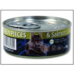 Ontario Cat Chicken Pieces Salmon 95 g – Zboží Mobilmania