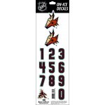 Sportstape ALL IN ONE HELMET DECALS - ARIZONA COYOTES – Zboží Mobilmania