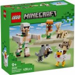 LEGO® Minecraft 21592 Kuřecí žokej a útok v poušti – Zboží Živě