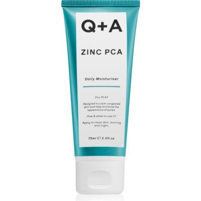 Q+A Zinc PCA Daily Moisturiser Denní pleťový krém 75 ml