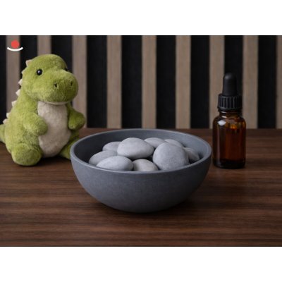 Aromakameny Tmavá Miyabi Aroma kamínky šedé 1 ks – Hledejceny.cz