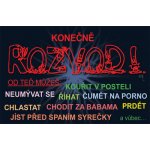 Průkaz Konečně rozvod – Zboží Mobilmania