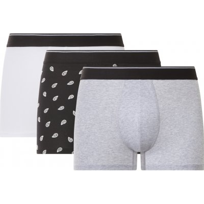 esmara Men 3 kusy černá/šedá/bílá – Hledejceny.cz