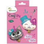 My Mandarine Sada na šití z filcu klíčenka - kočka (2ks) – Sleviste.cz