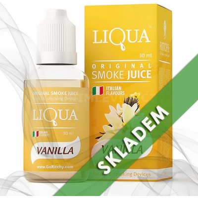 Ritchy Liqua Q Vanilka 30 ml 3 mg – Zboží Mobilmania